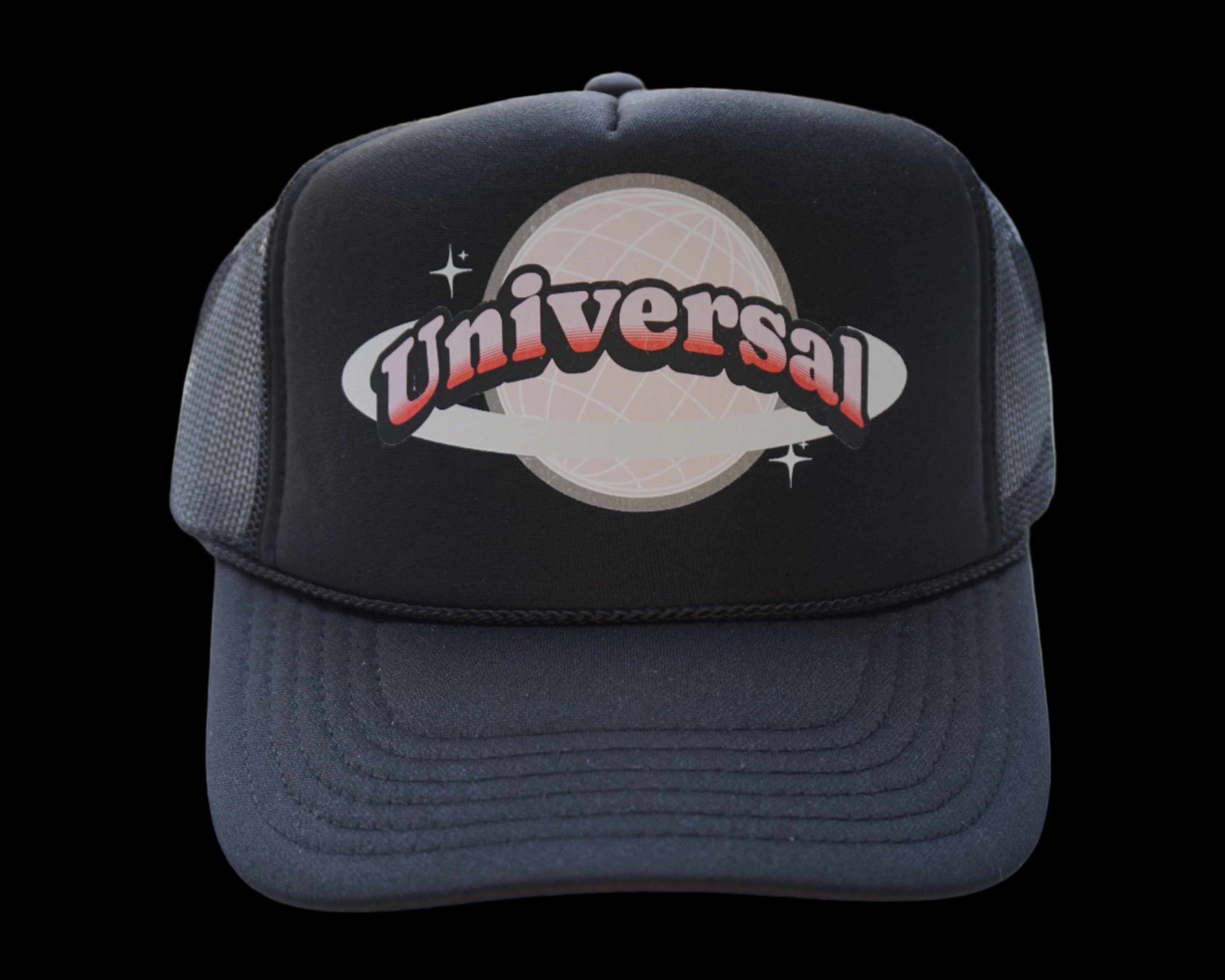 Universal Planet Black trucker
