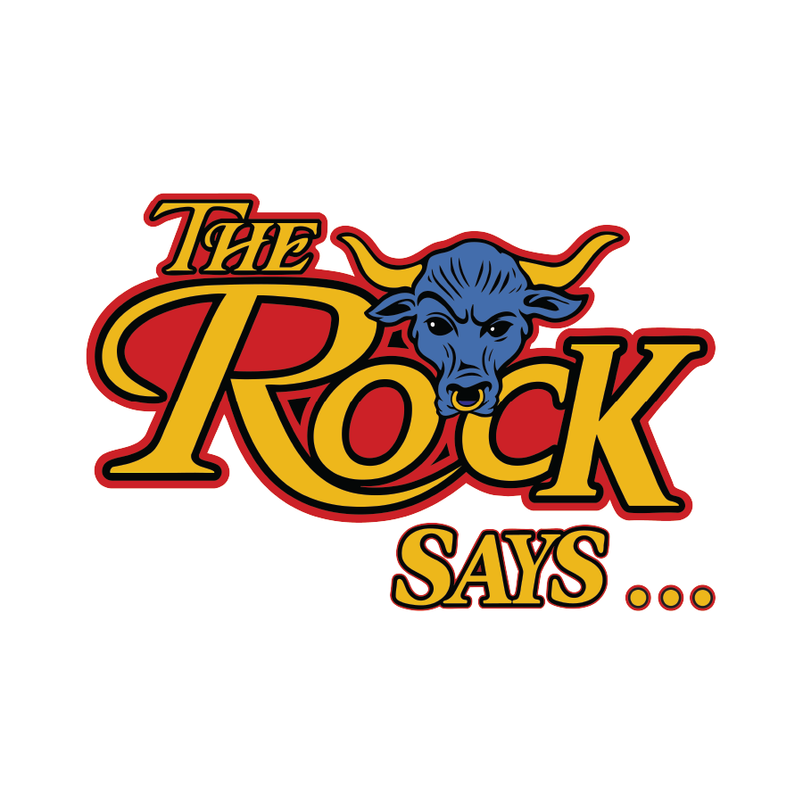 The Rock Says ... sticker