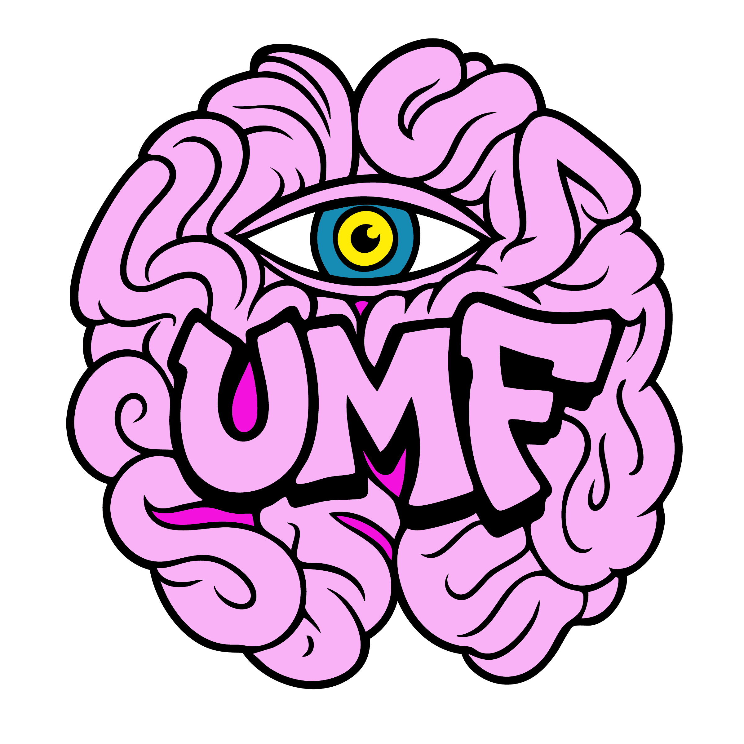 New UMF logo UV Sticker