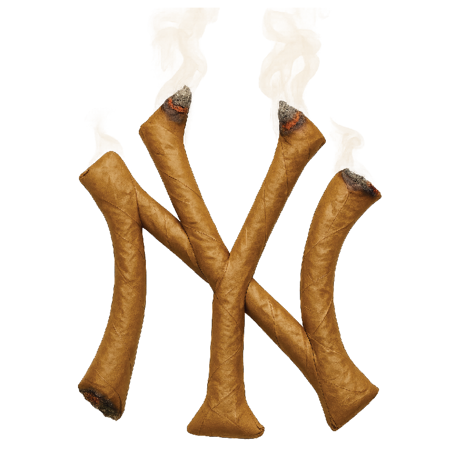 Yankees Blunts UV Sticker